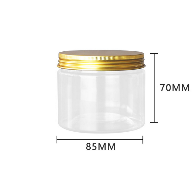 280ml 85mm diameter clear creme packaging containers