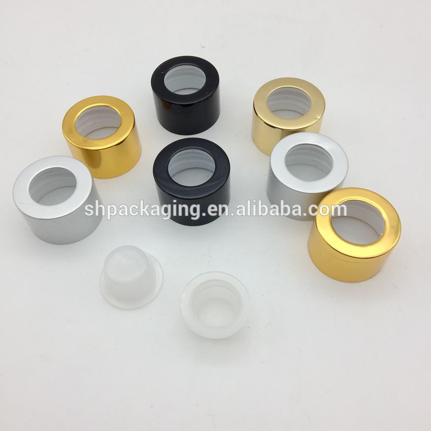 28mm aluminum cap empty hexagon decorative glass bottle reed diffuser 100ml essential oil difuser bottles
