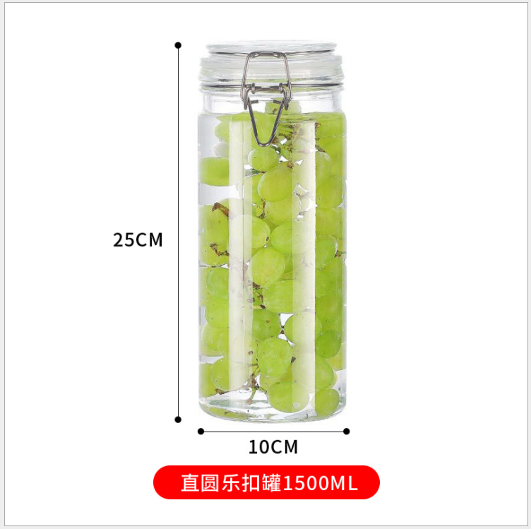 28oz 200ml decorate empty reusable kitchen air tight clear glass food storage container set wholesale in bulk round with lids