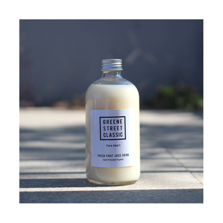 290Ml Basil Seed Drink 290Ml Clear Glass Vape Juice Bottle