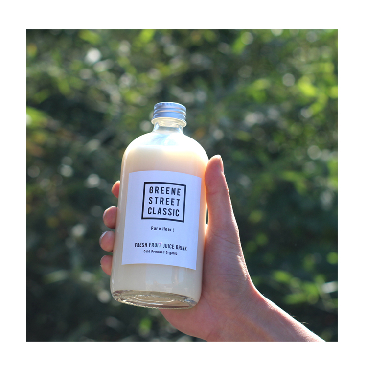 290Ml Basil Seed Drink 290Ml Clear Glass Vape Juice Bottle