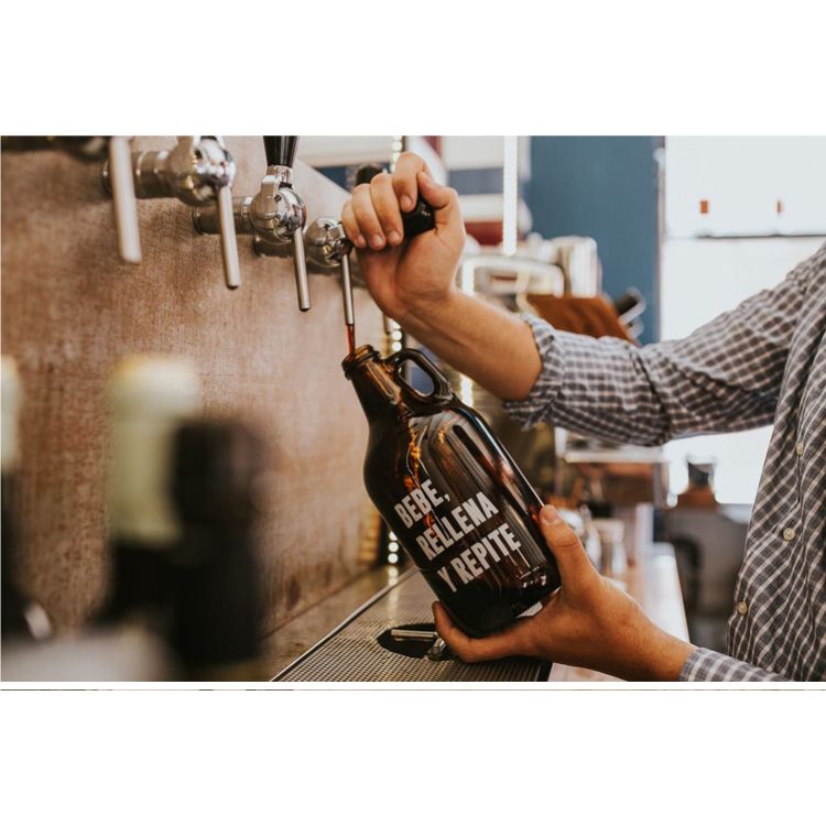 290Ml Juice Bottle Metal Cap 8Oz Glass Beverage Bottle/Hdpe Beverage Bottle