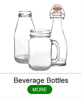 290ml 300ml Basil Seed Drink Soda Water Glass Bottle
