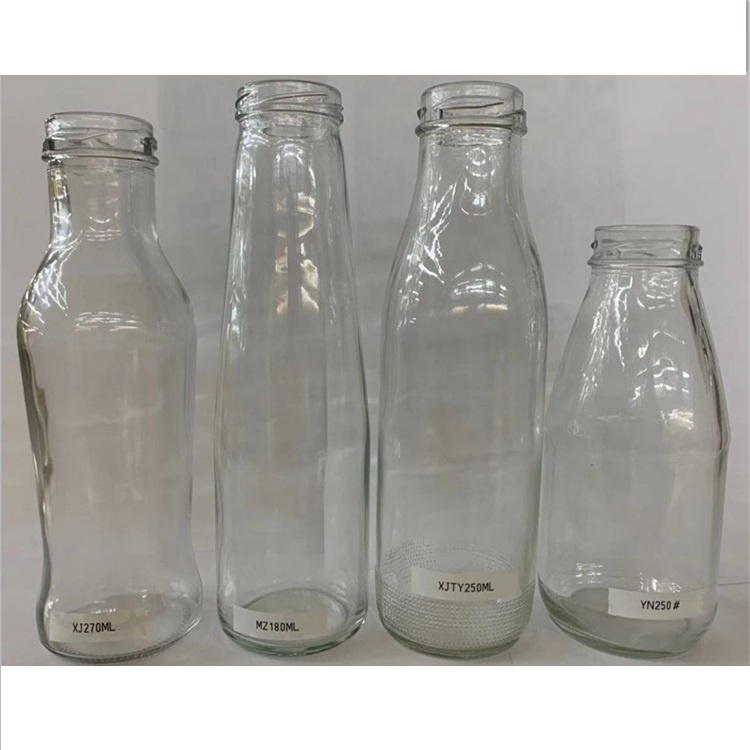 290ml 300ml Basil Seed Drink Soda Water Glass Bottle