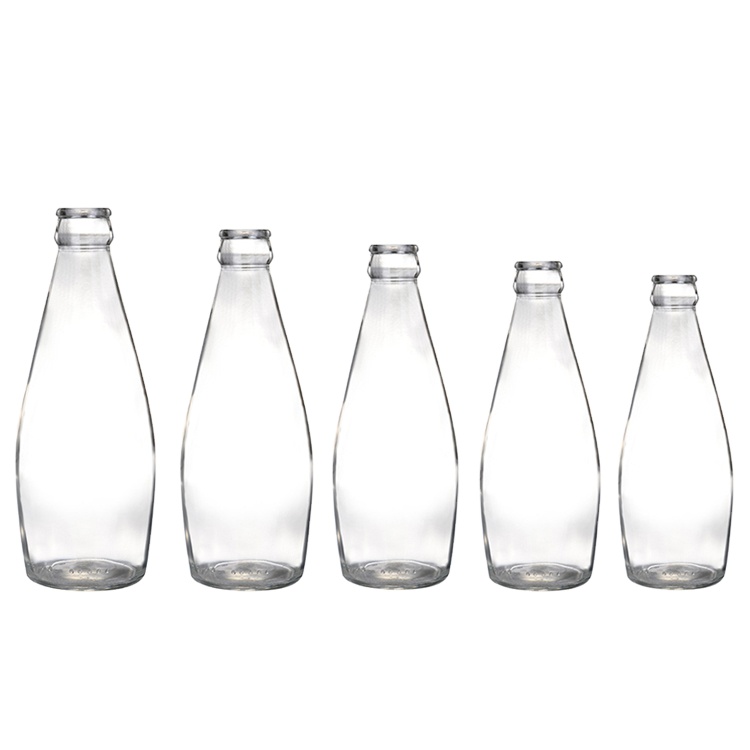 290ml 300ml Basil Seed Juice Glass Bottle with Alu Cap