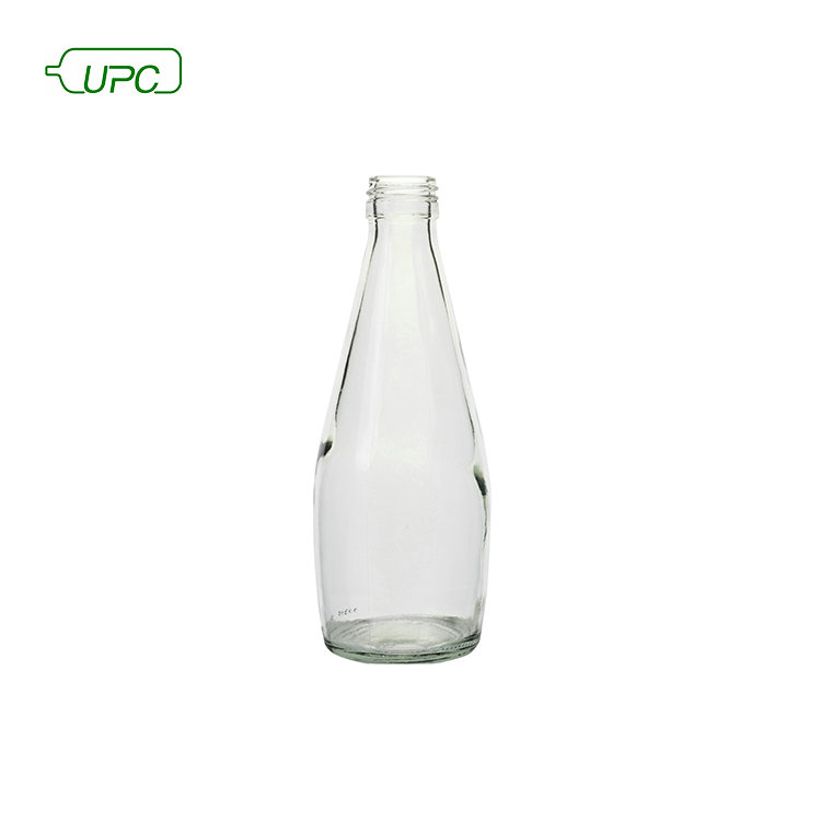 290ml Juice Bottle Metal Cap Milk Bottle 8oz Glass Beverage Bottle/glass CROWN Cap Hot Stamping