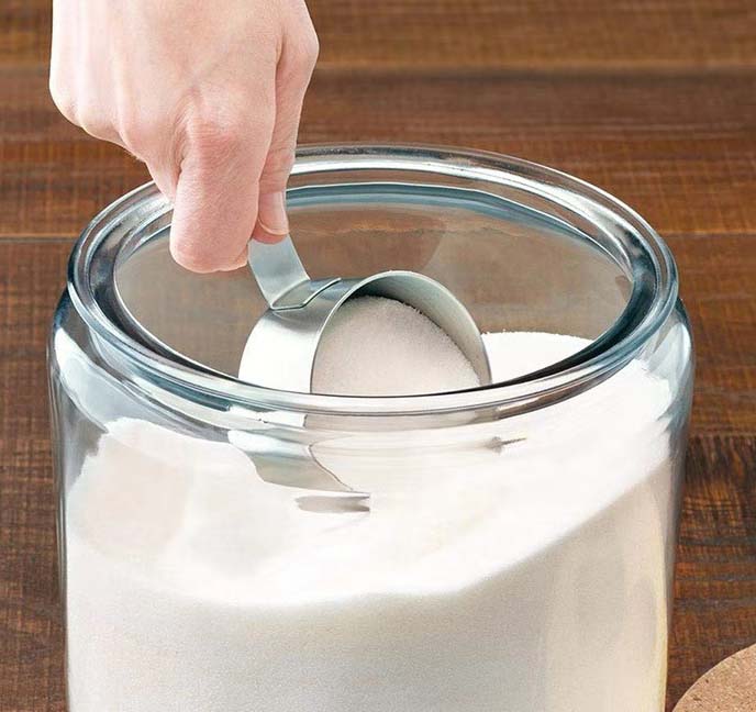 2L 4L Airtight Clear Glass Jars Serving For Rice Grains Cereal Flour Dampproof Glass Storage Canister