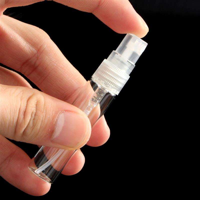 2ML 3ML 5ML 10ML Portable Mini Perfume Bottle Glass Empty Cosmetics Bottle Sample Test Tube Bottle Thin Glass Vials