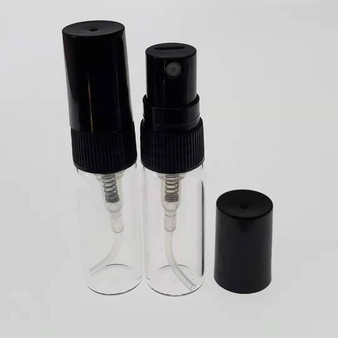 2ML 3ML 5ML 10ML Refillable Glass Perfume Bottles Atomizer, Perfume Sample Glass Bottle