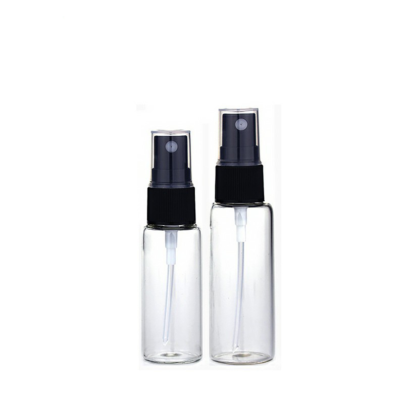 2ML 3ML 5ML 8ML 10ML amber clear tube glass perfume spray bottle with spray lid