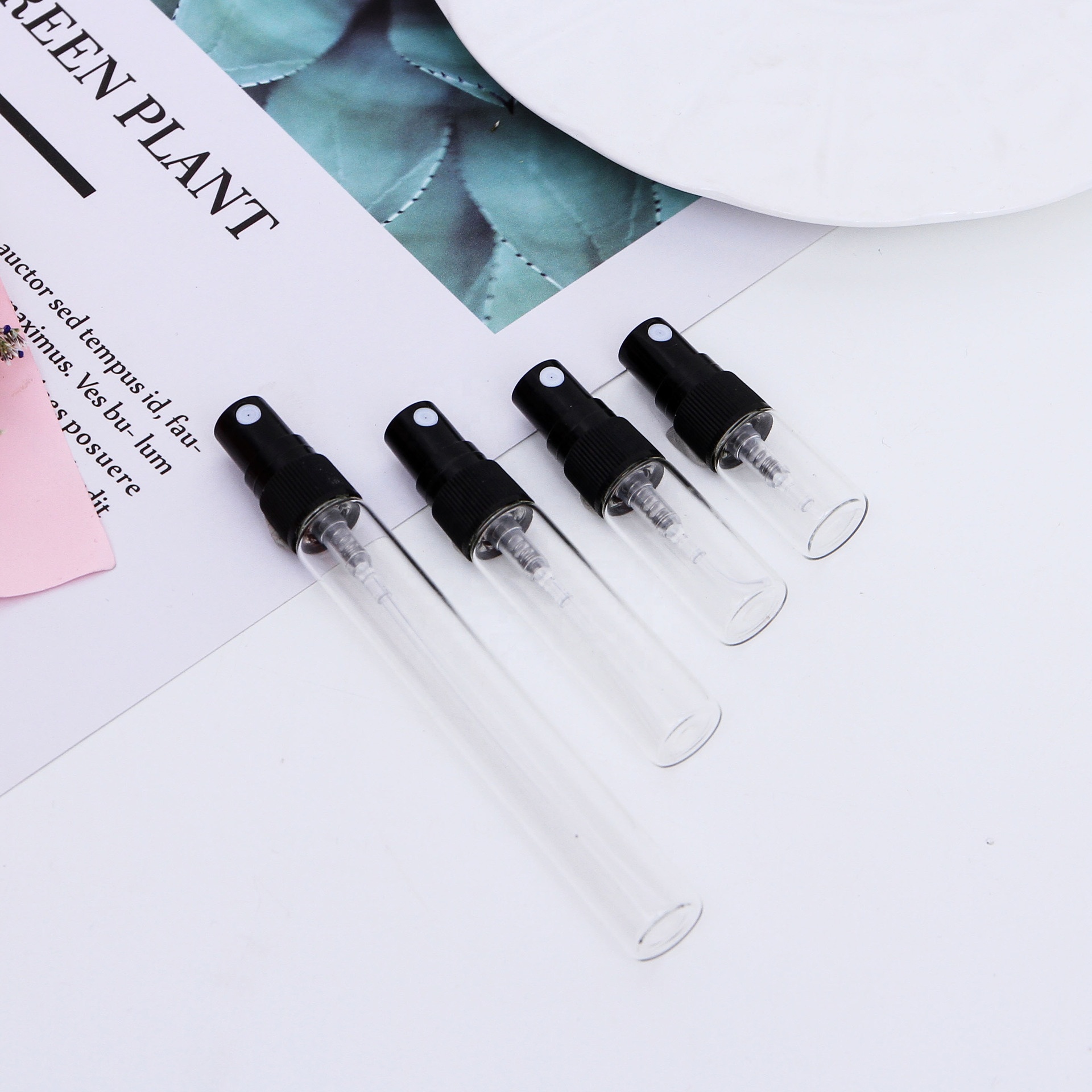 2Ml 3ml 5ml 10ml Perfume Glass Mist Spray Essence Oil Bottle