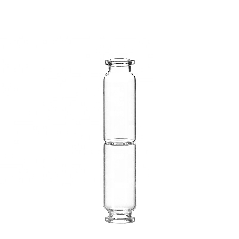 2R clear tubular glass vial injection bottle