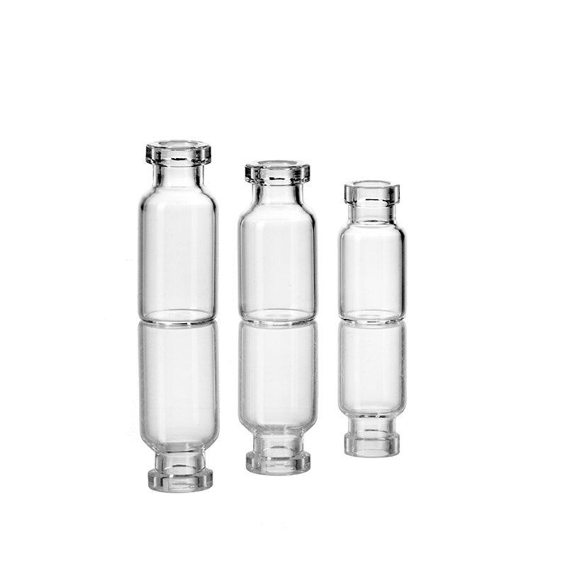 2R clear tubular glass vial injection bottle