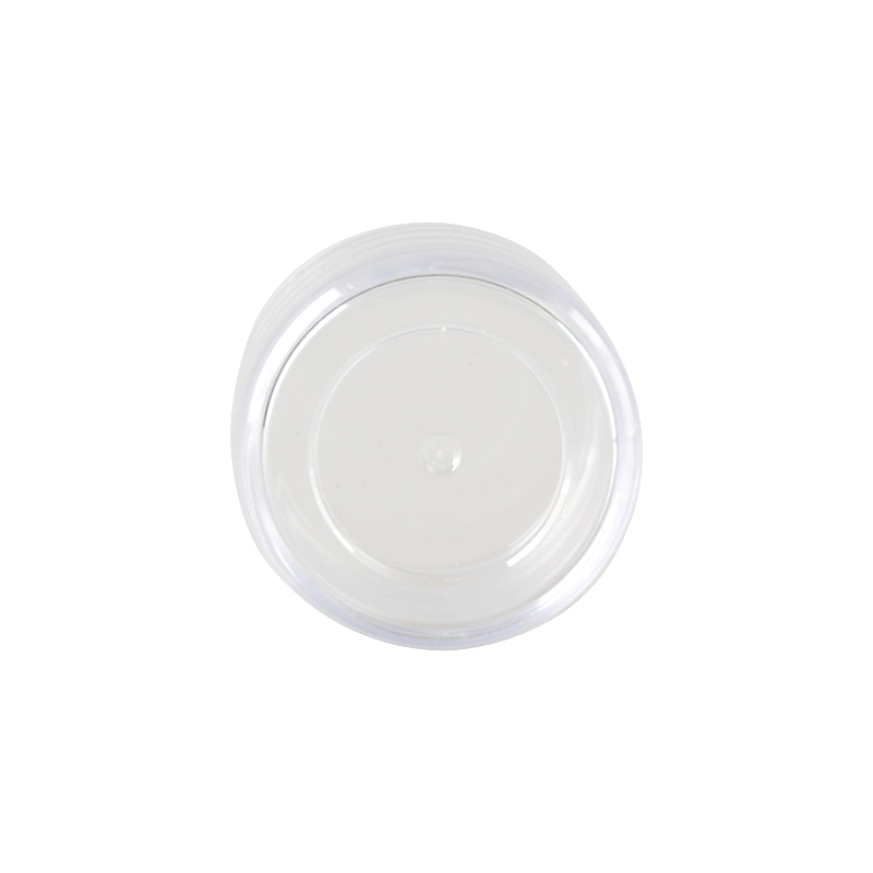 2g 3g 5g 10g 20g 30g Clear PS Material Plastic Skincare Cream Jar Round Shape Cosmetic Jar with Plastic Cap