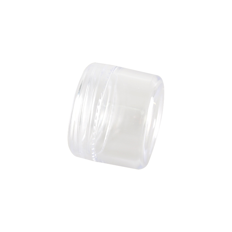2g 3g 5g 10g 20g 30g Clear PS Material Plastic Skincare Cream Jar Round Shape Cosmetic Jar with Plastic Cap