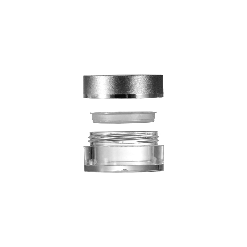 2g Cosmetic packaging loose powder jar mesh