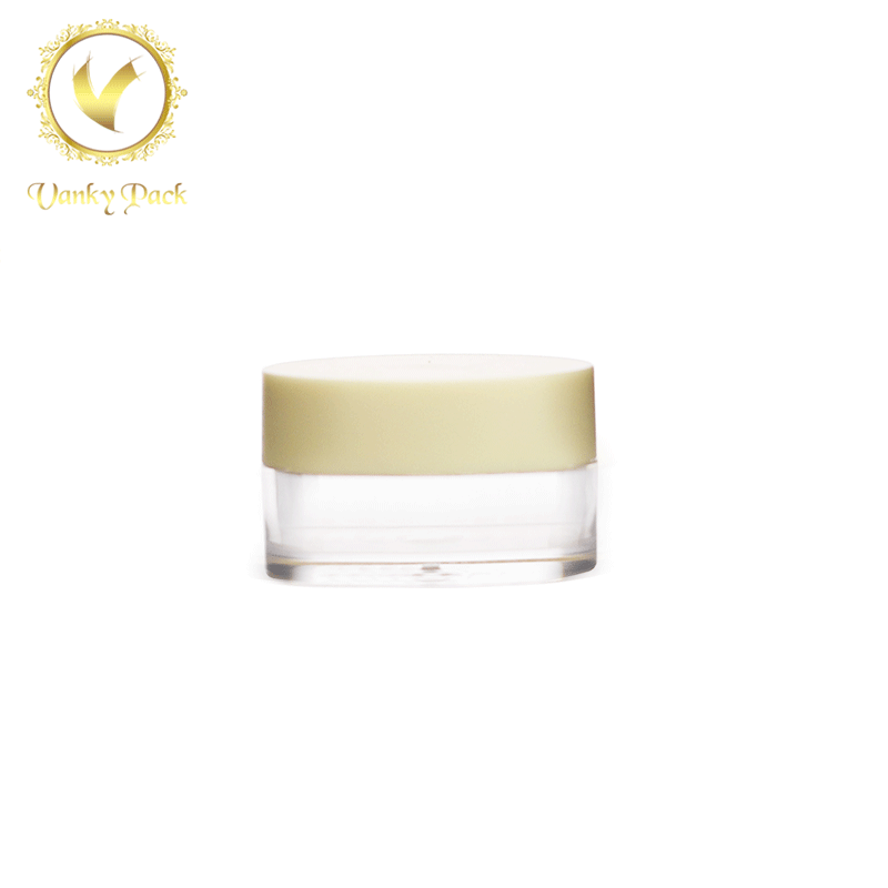 2g Cosmetic packaging loose powder jar mesh