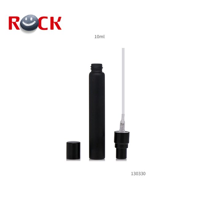 2ml 3ml 4ml 5ml mini plastic spray bottles small black perfume bottle