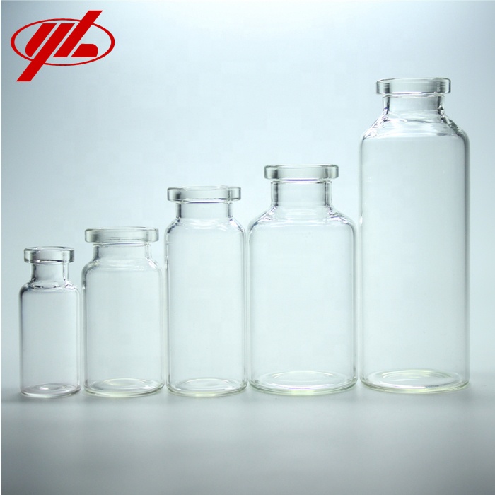 2ml 3ml 5ml 10ml Clear Medical Neutral Borosilicate Glass Vaccine Bottle Vial