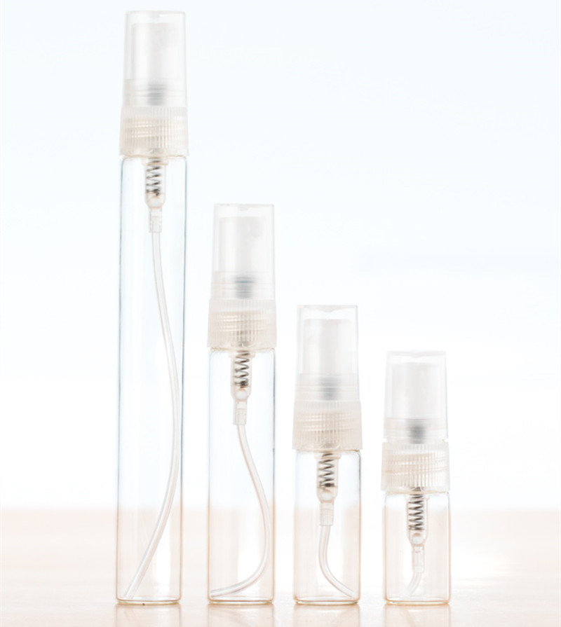 2ml 3ml 5ml 10ml perfume glass tester vial spray bottle
