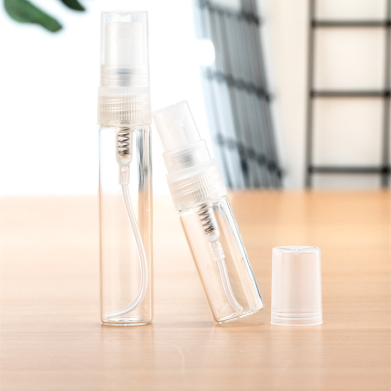 2ml 3ml 5ml 10ml perfume glass tester vial spray bottle