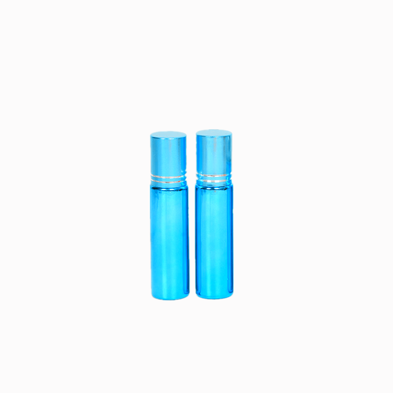 2ml 3ml 5ml 8ml 10ml 15ml electroplating UV glass tube electro-aluminum roll on perfume sub-bottle