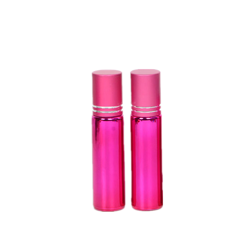 2ml 3ml 5ml 8ml 10ml 15ml electroplating UV glass tube electro-aluminum roll on perfume sub-bottle