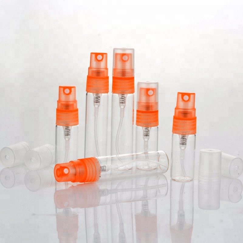 2ml 3ml 5ml clear glass perfume tester bottle