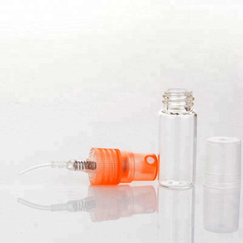 2ml 3ml 5ml clear glass perfume tester bottle