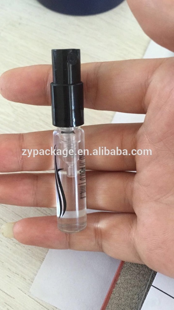2ml 3ml 5ml glass spray bottle perfume tester sample bottle