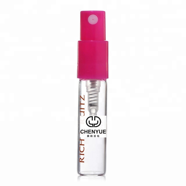 2ml 3ml 5ml travel size mini tester perfume bottle with spray pump