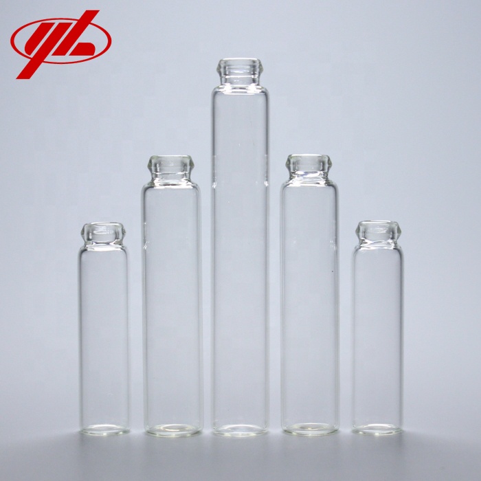 2ml 5ml 10ml 20ml 30ml GMP Certified Clear or Amber Pharmaceutical or Cosmetic Glass Vials