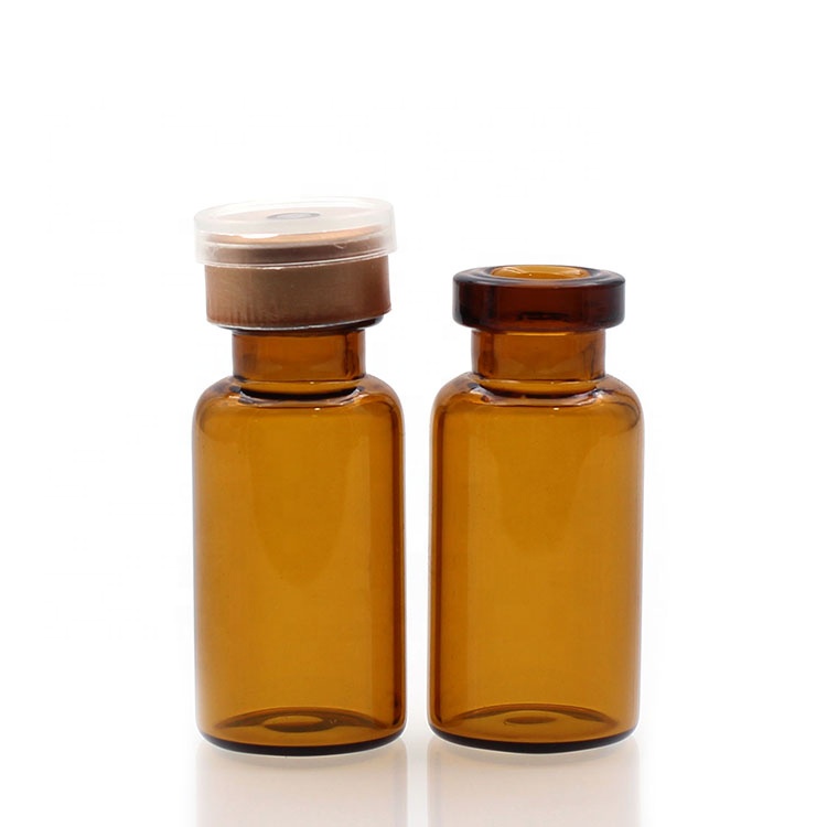 2ml 5ml 10ml Pharmaceutical Cosmetic Transparent or Amber Tubular Glass Bottle Vial