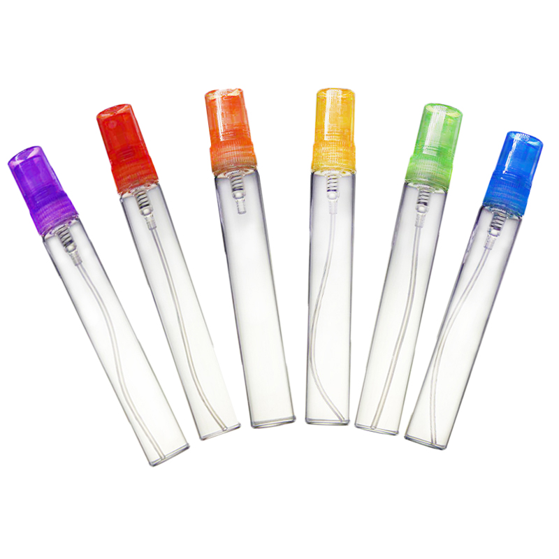 2ml 5ml 10ml clear glass perfume spray bottle