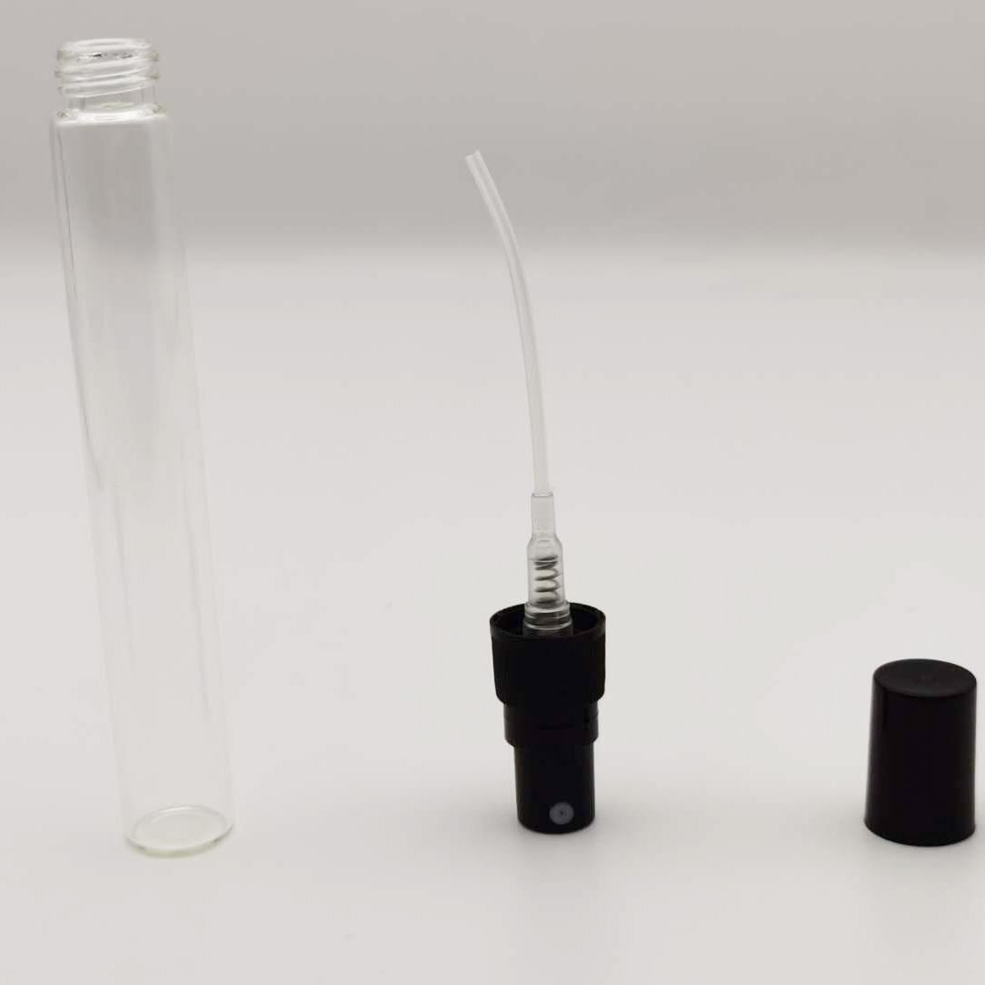 2ml 5ml 10ml clear glass perfume spray bottle