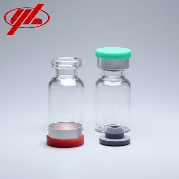 2ml Clear Medical Small Tubular Borosilicate Glass Vial