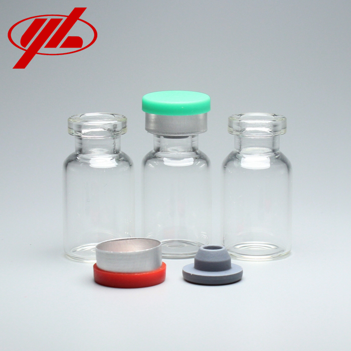 2ml Clear Medical Small Tubular Borosilicate Glass Vial