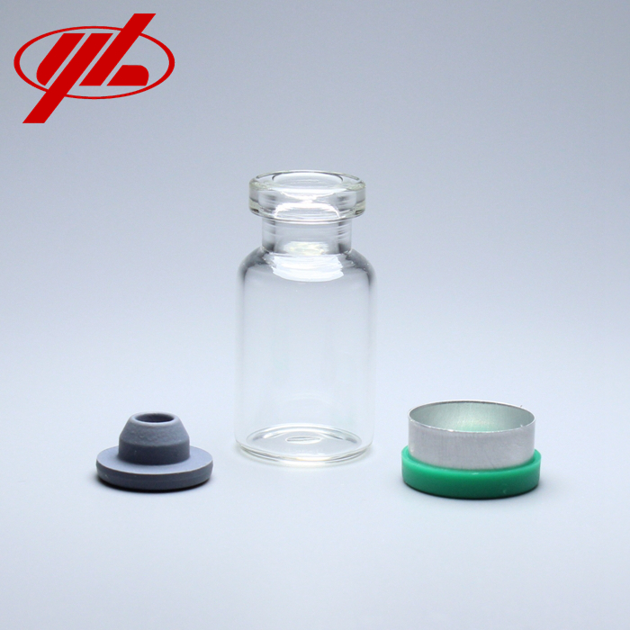 2ml Clear Medical Small Tubular Borosilicate Glass Vial