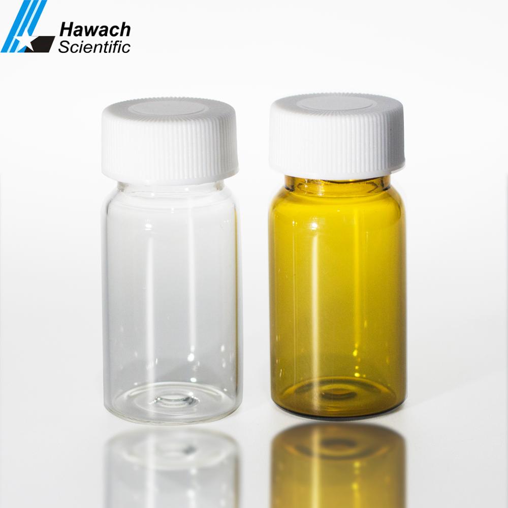 2ml chromatography vial autosampler crimp vial laboratory glass bottle with aluminum seal