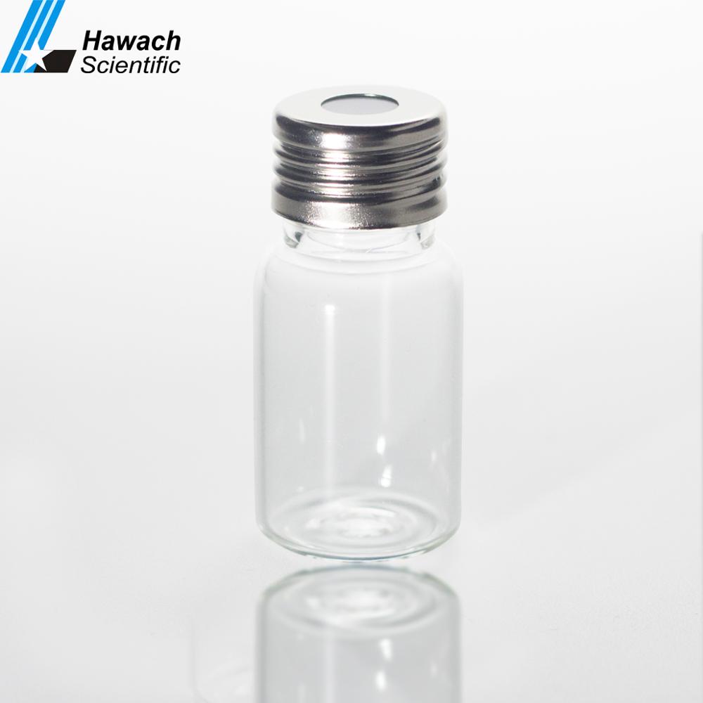 2ml chromatography vial autosampler crimp vial laboratory glass bottle with aluminum seal