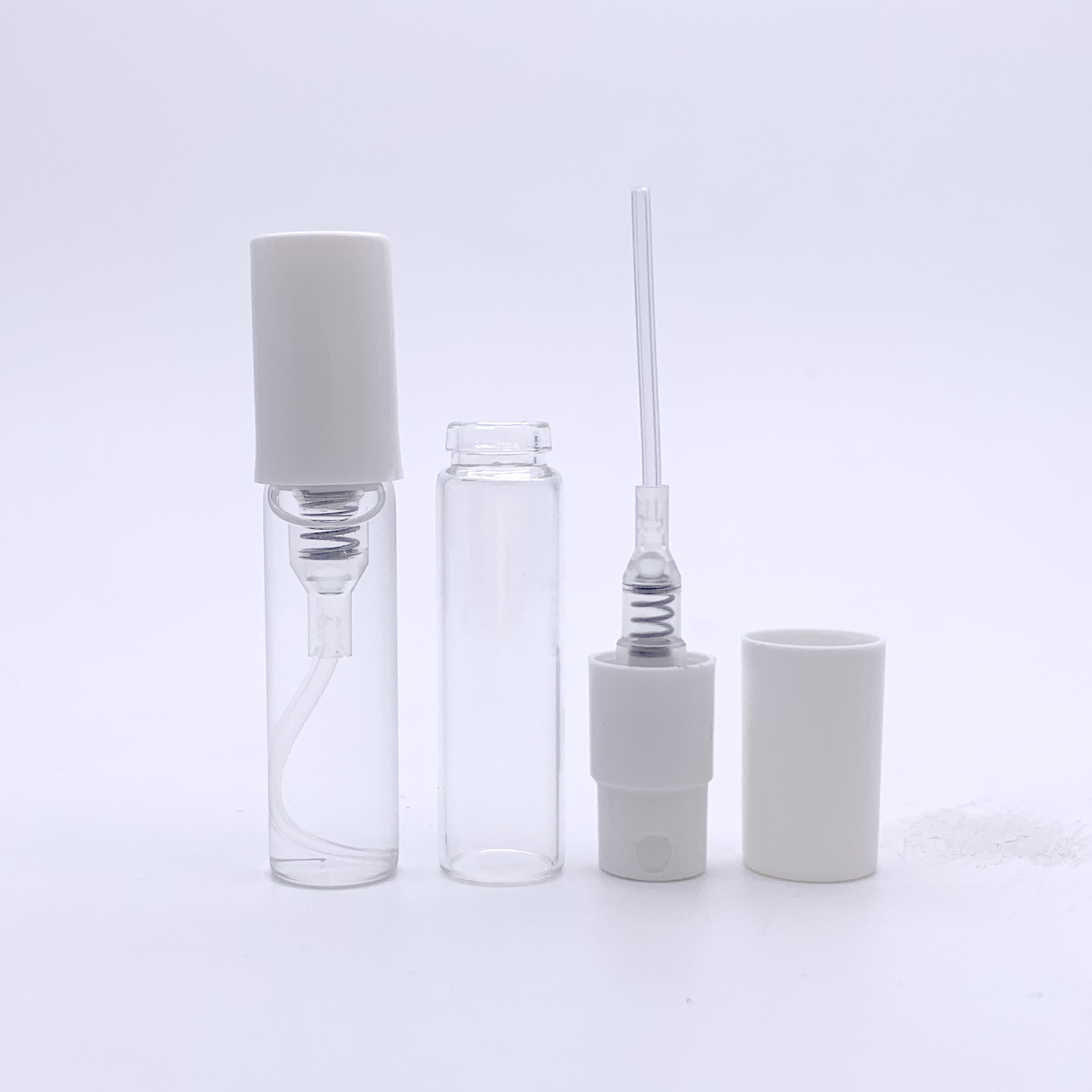 2ml glass spray perfume tester bottles in cheap