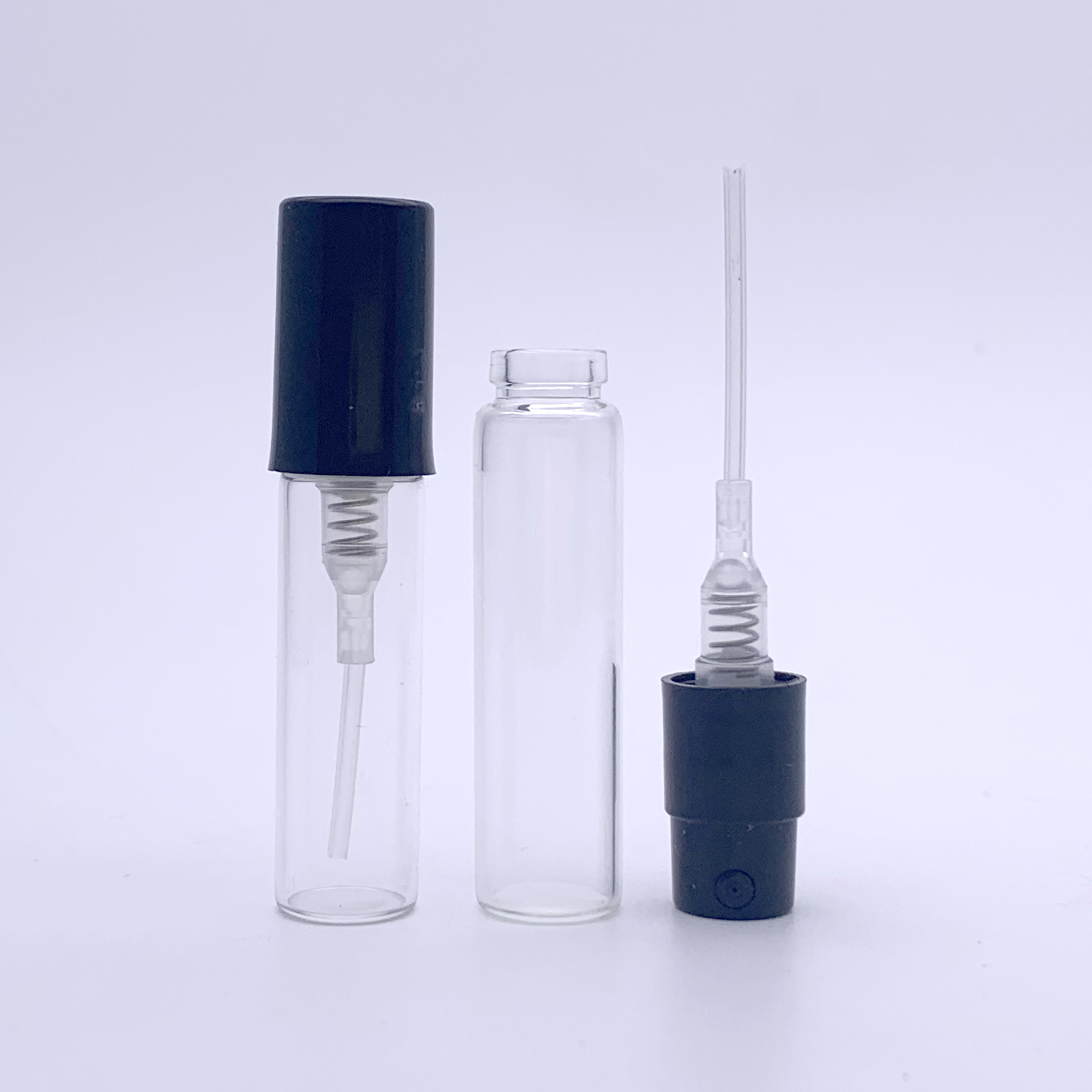2ml glass spray perfume tester bottles in cheap