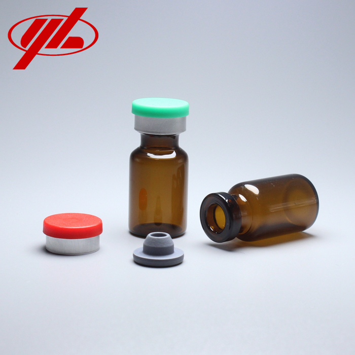 2ml vial de vidrio with seal and cap