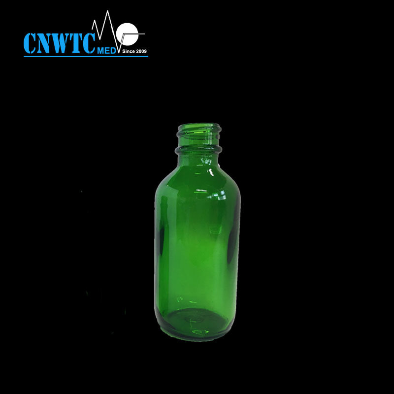 2oz 120z 30ml green blue black amber green glass boston bottles