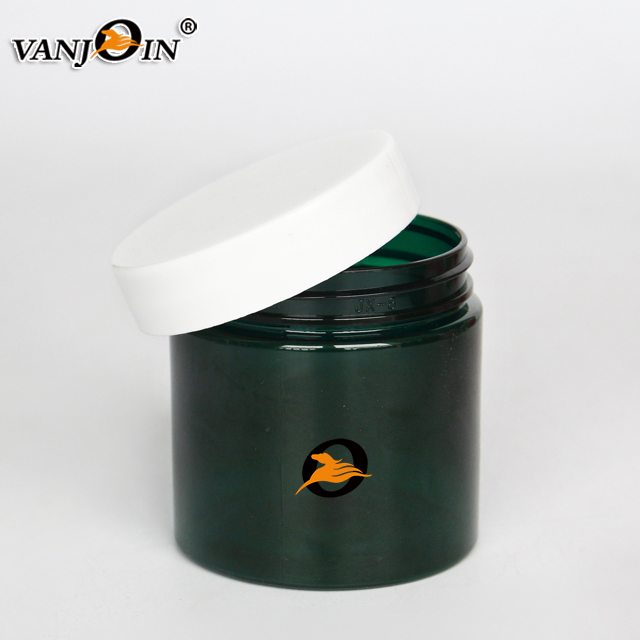 2oz 3oz 4oz 5oz 8oz 16oz Plastic Green Cosmetic Jar