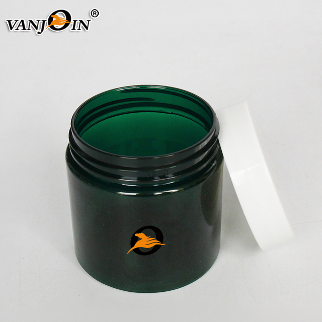 2oz 3oz 4oz 5oz 8oz 16oz Plastic Green Cosmetic Jar