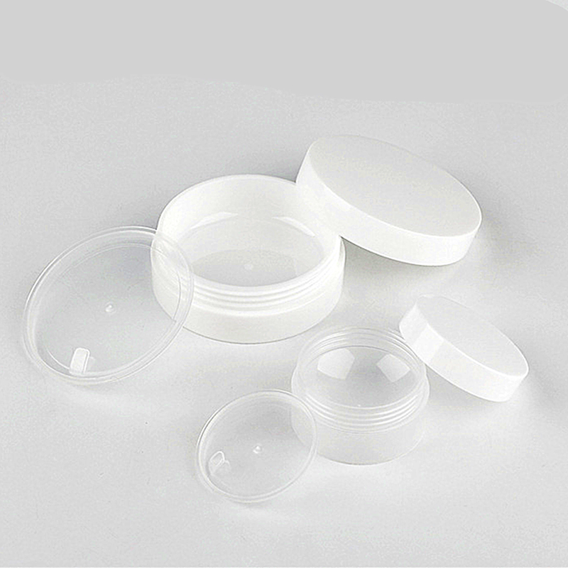 2oz 4oz 8oz 10 oz12oz 16oz 30ml 3g 10 g 15g 30g 500g empty thick cosmetic plastic jar with lid