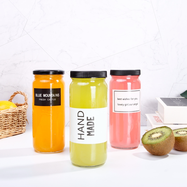 2oz 4oz 8oz 12oz 16oz 25oz Round Glass Jar Paragon Jar with Custom Logo