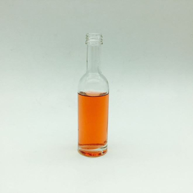 2oz 50ml100ml mini empty tequila liquor wine alcohol small glass bottle with gold aluminum cap