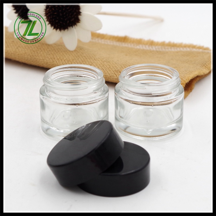 2oz 60ml Child Proof Jar Glass Weeds Jar With Child Resistant Lid